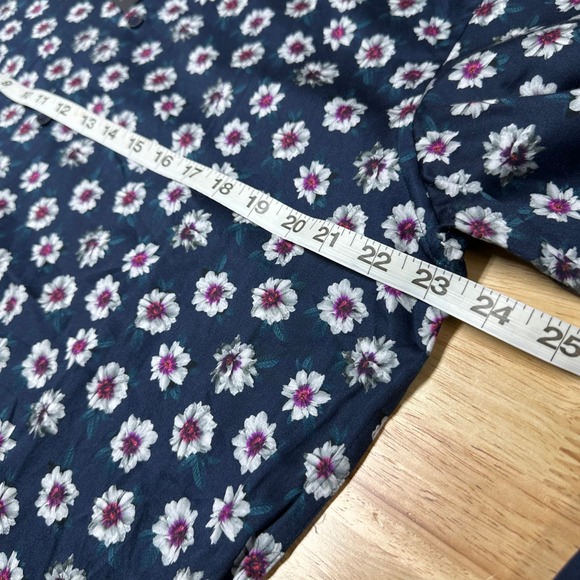 Ted Baker NWT Wewill Slim Fit Floral Button-Up Shirt Size 6 US XXL Chest 44-46 - Picture 11 of 12